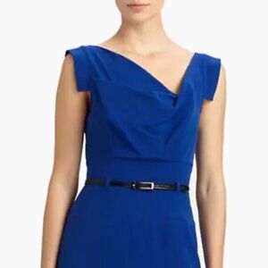 Black Halo - Jackie Belted Sheath Dress - Size 4